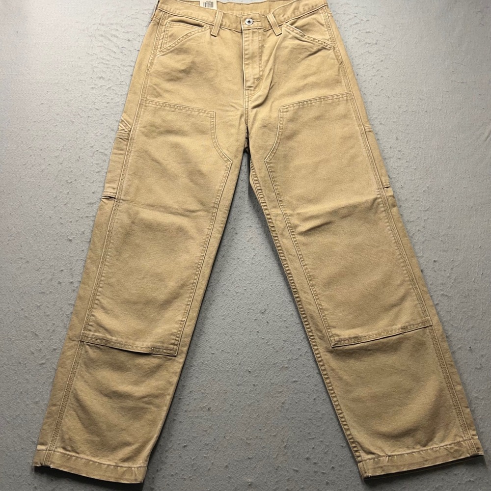 Levis 568 Loose Straight Double Knee Carpenter Pants Tan W30 L30 A7367-0010